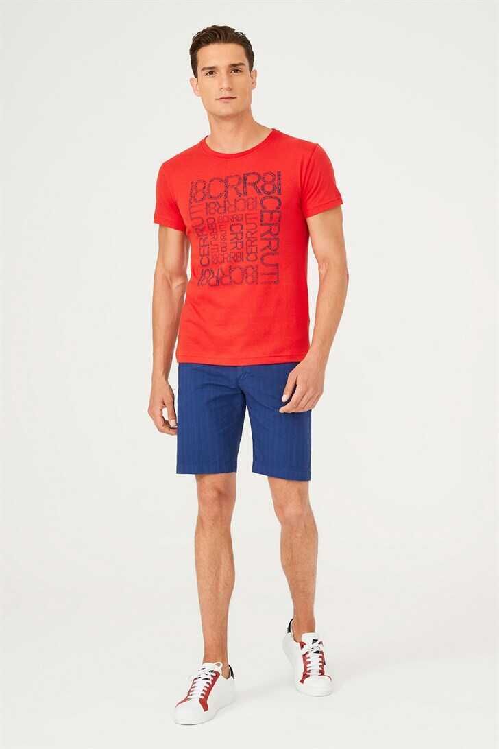 Bisiklet Yaka Erkek T-Shirt - 5