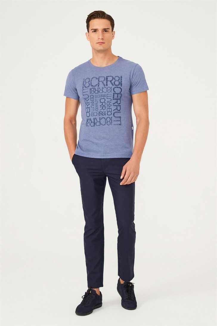 Bisiklet Yaka Erkek T-Shirt - 3