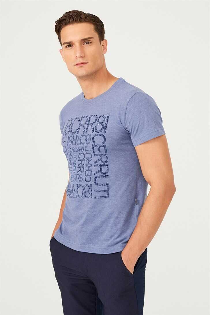 Bisiklet Yaka Erkek T-Shirt - 4