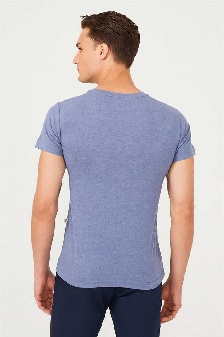 Bisiklet Yaka Erkek T-Shirt - 7