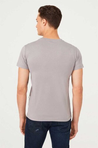 Bisiklet Yaka Erkek T-Shirt - 6