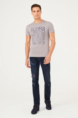 Bisiklet Yaka Erkek T-Shirt - 10