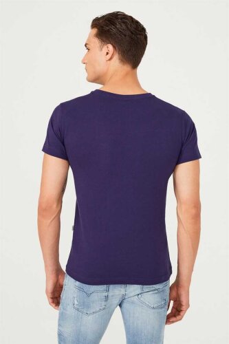 Bisiklet Yaka Erkek T-Shirt - 6