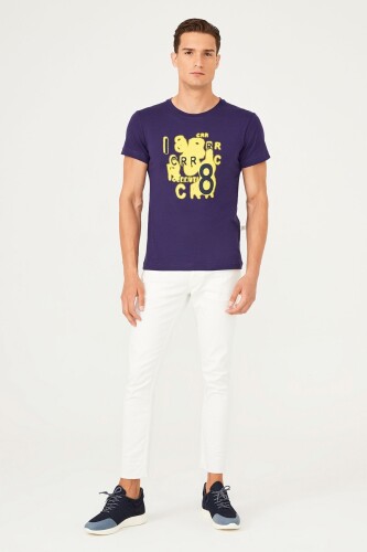 Bisiklet Yaka Erkek T-Shirt - 11