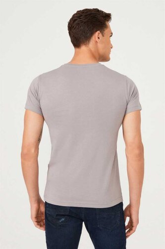 Bisiklet Yaka Erkek T-Shirt - 6