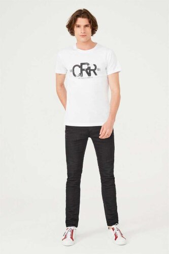 Bisiklet Yaka Erkek T-Shirt - 5