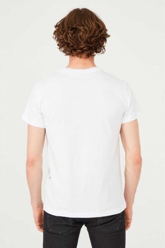 Bisiklet Yaka Erkek T-Shirt - 6