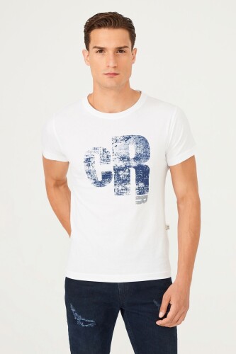 Bisiklet Yaka Erkek T-Shirt - 9