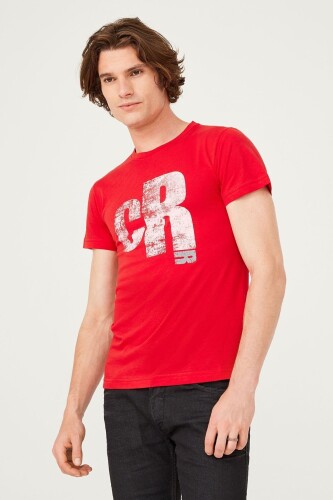 Bisiklet Yaka Erkek T-Shirt - 10