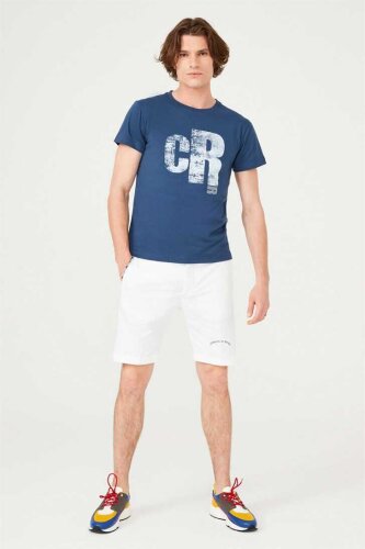 Bisiklet Yaka Erkek T-Shirt - Cerruti 1881