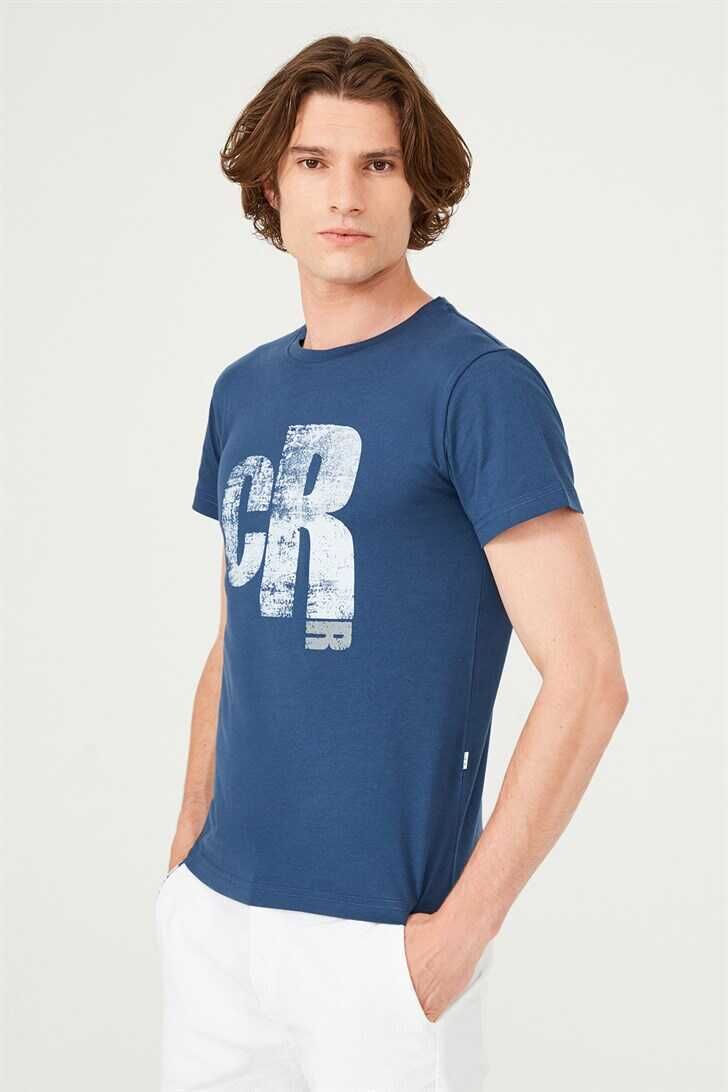 Bisiklet Yaka Erkek T-Shirt - 3