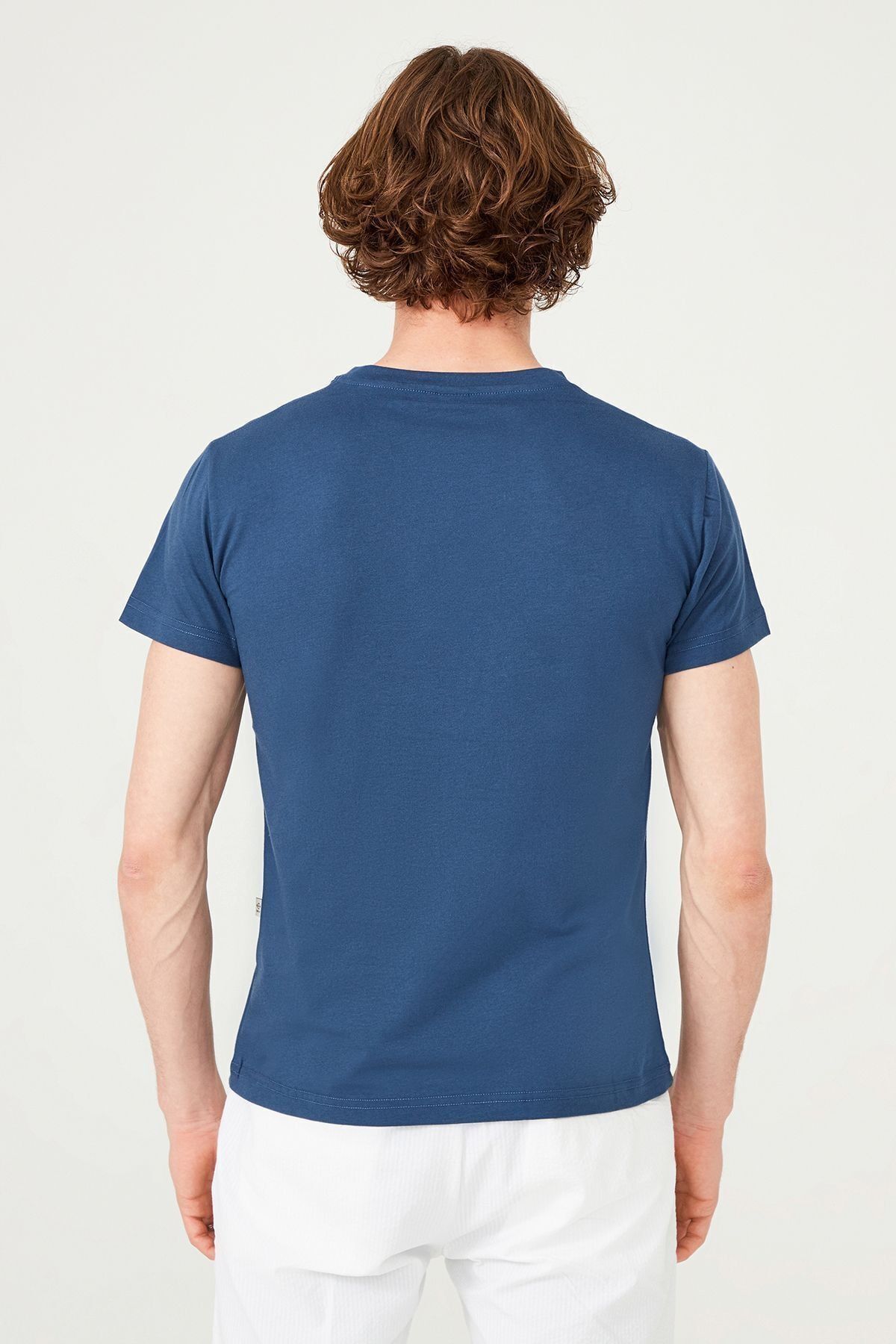 Bisiklet Yaka Erkek T-Shirt - 19