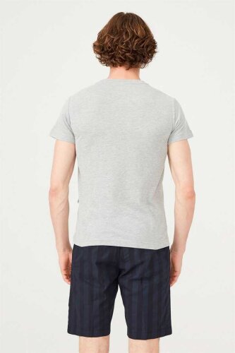 Bisiklet Yaka Erkek T-Shirt - 7