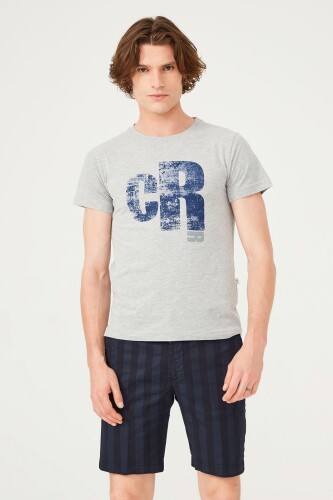 Bisiklet Yaka Erkek T-Shirt - 9