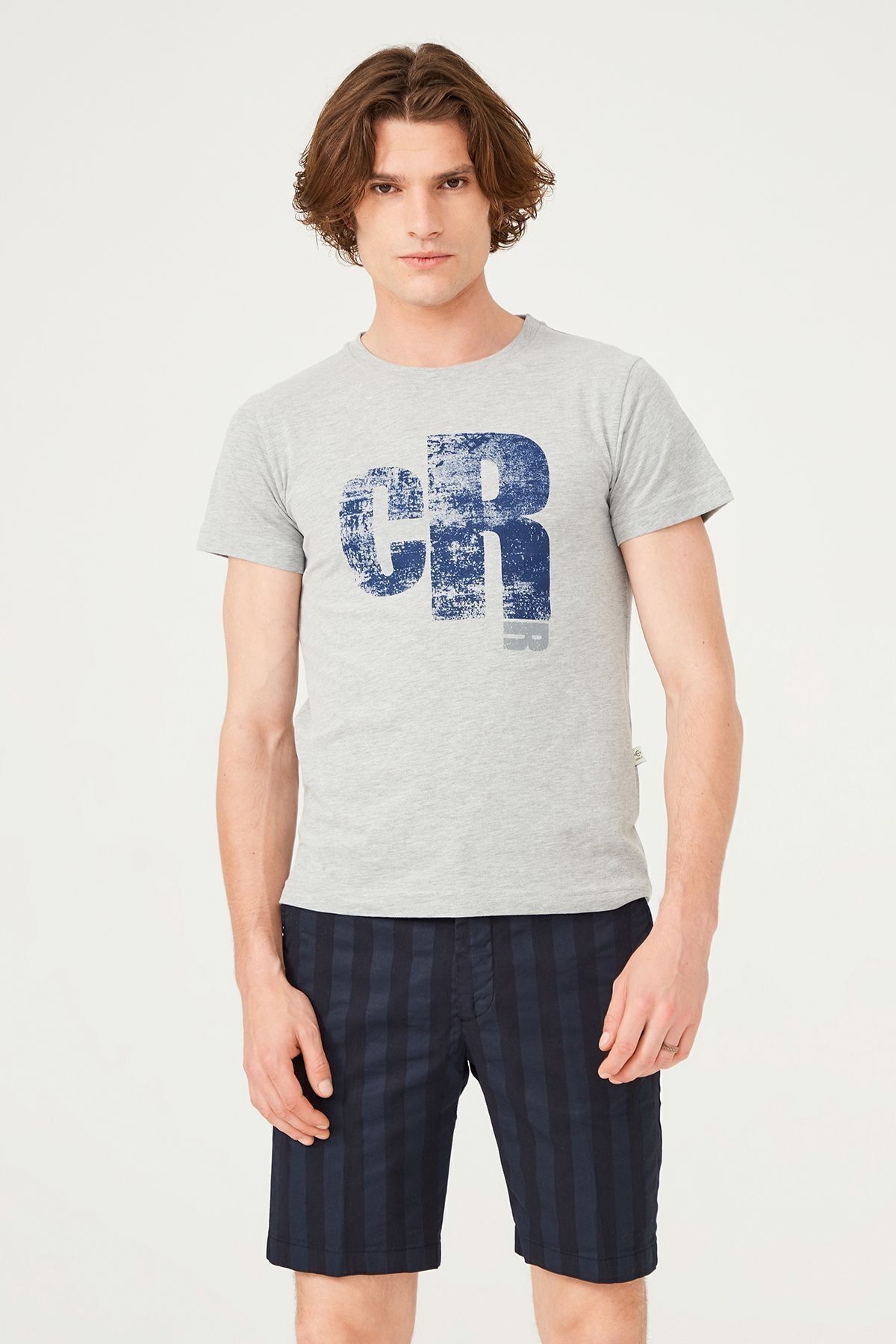 Bisiklet Yaka Erkek T-Shirt - 9