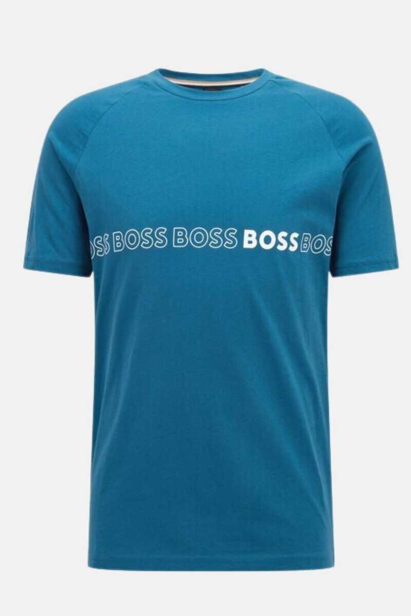 Boss Bisiklet Yaka Logou Erkek T-Shirt - 2