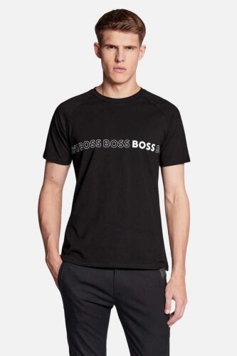 Boss Bisiklet Yaka Logou Erkek T-Shirt - 1