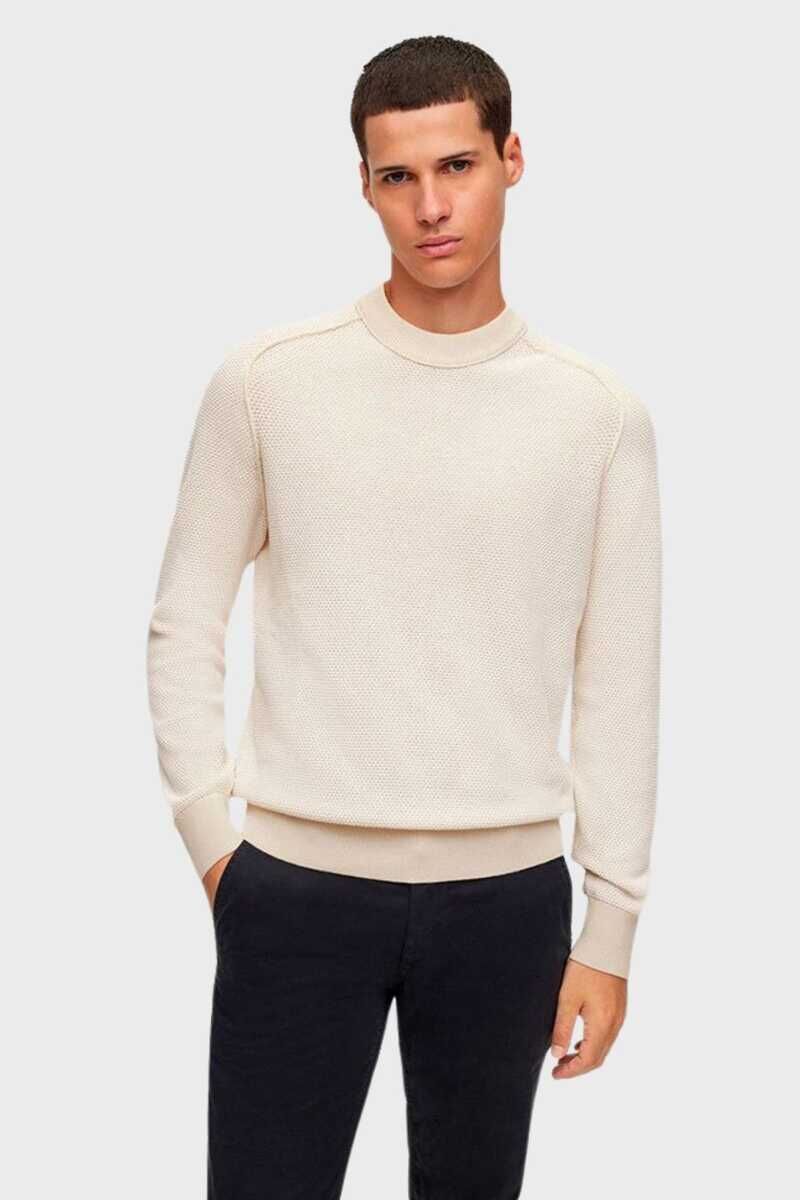 Boss Erkek Bisiklet Yaka Kazak - 1