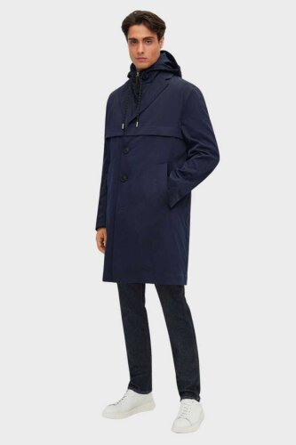 Boss Erkek Yelekli Su Geçirmez Mont - 2