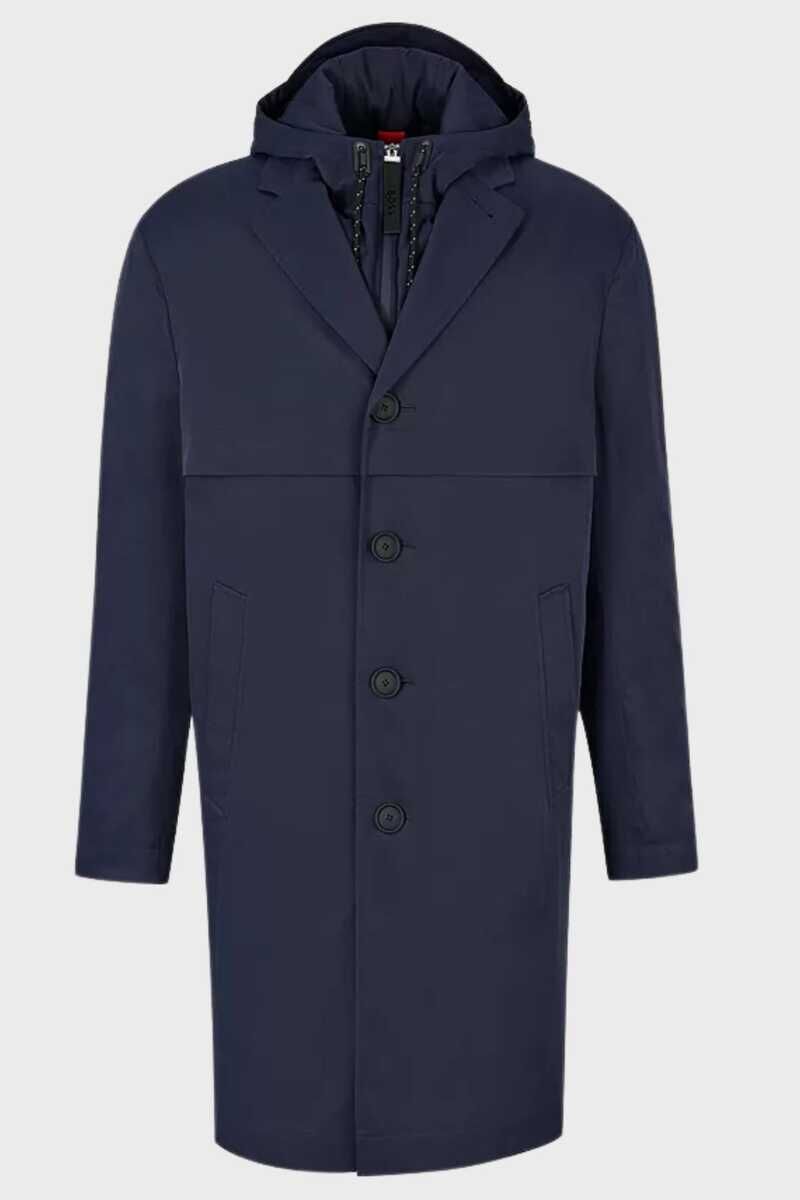 Boss Erkek Yelekli Su Geçirmez Mont - 5