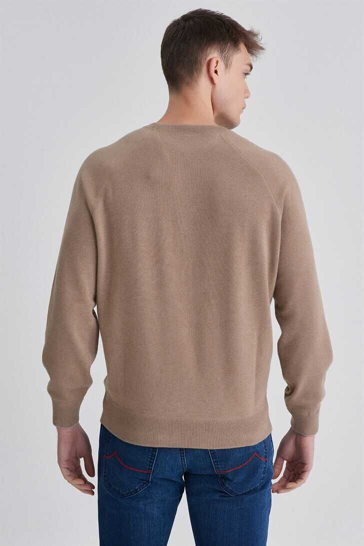 Brunello Cucinelli Erkek Bisiklet Yaka Kazak - 8