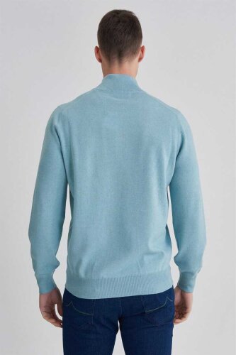 Brunello Cucinelli Erkek Fermuarlı Kaşmir Kazak - 8