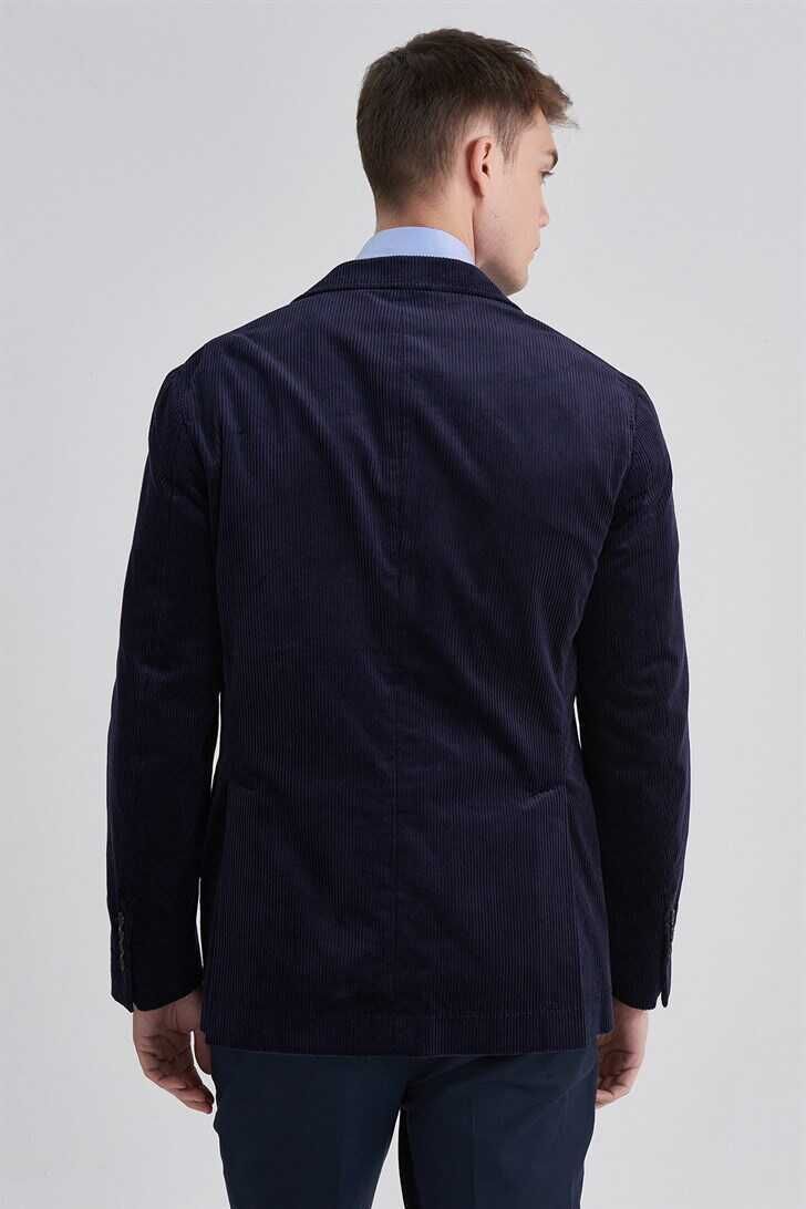 Brunello Cucinelli Erkek Kadife Blazer Ceket - 8