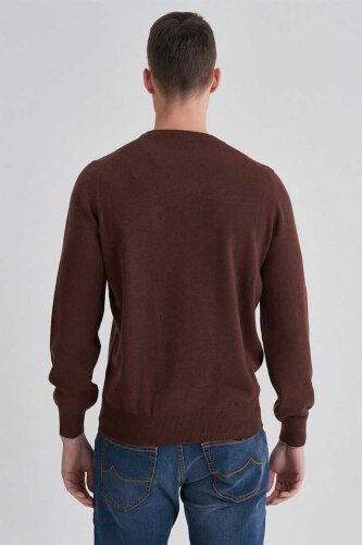 Brunello Cucinelli Erkek Kaşmir Kazak - 8