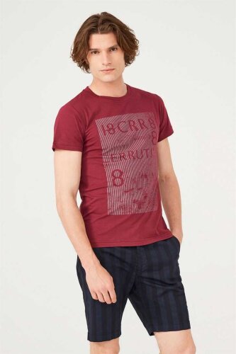 Cerruti 1881 Erkek Bisiklet Yaka T-Shirt - 3