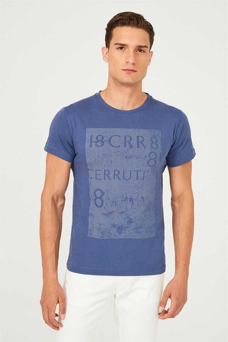 Cerruti 1881 Erkek Bisiklet Yaka T-Shirt - 1