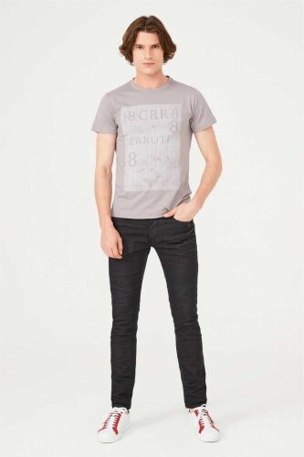 Cerruti 1881 Erkek Bisiklet Yaka T-Shirt - 4