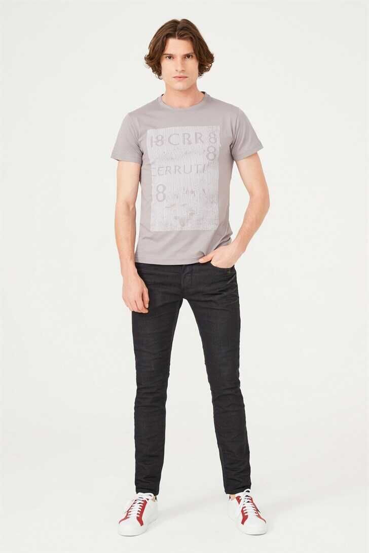 Cerruti 1881 Erkek Bisiklet Yaka T-Shirt - 4