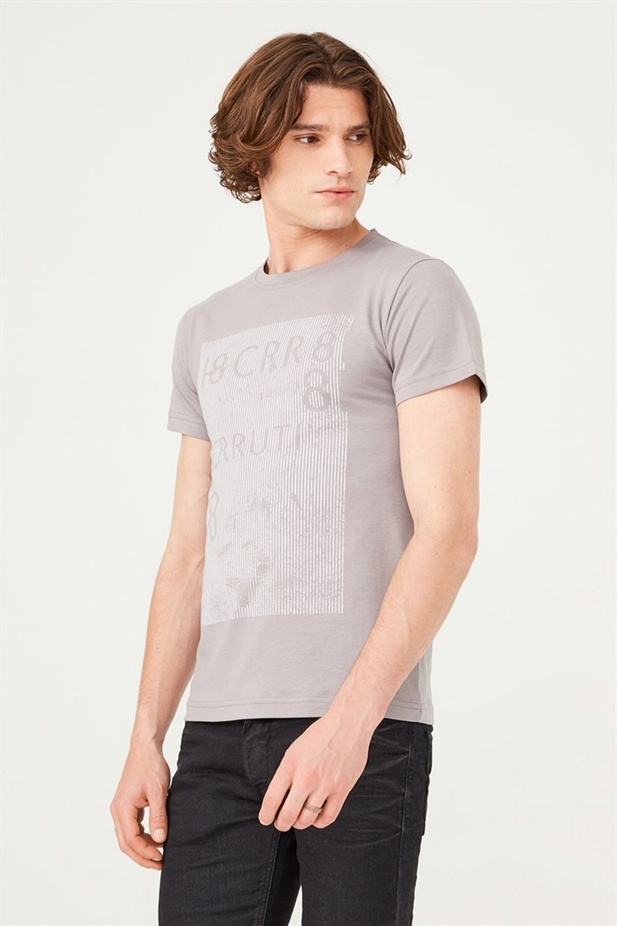 Cerruti 1881 Erkek Bisiklet Yaka T-Shirt - 10