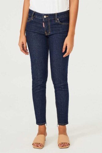 Dar Paça Kadın Jeans - 2