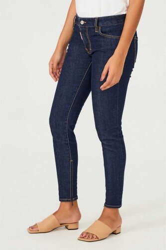 Dar Paça Kadın Jeans - 3