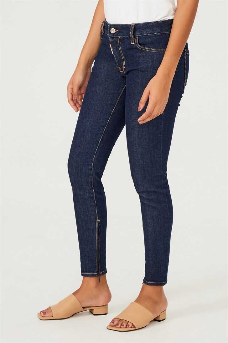 Dar Paça Kadın Jeans - 3