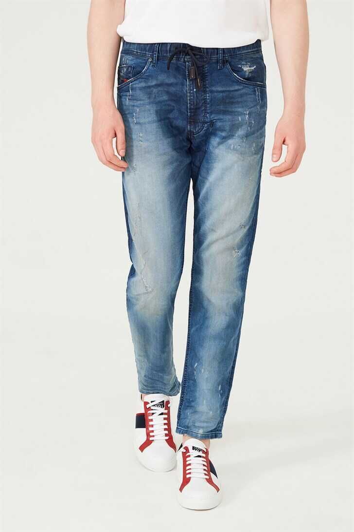 Diesel Bağcıklı Erkek Jean Pantolon - 1