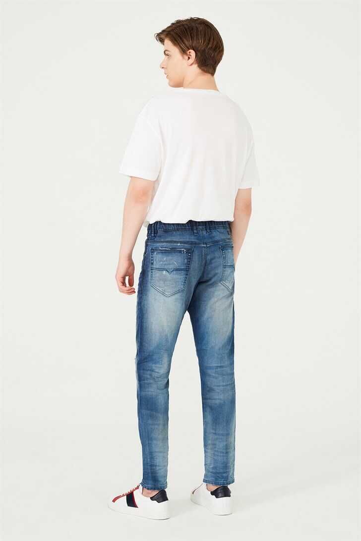 Diesel Bağcıklı Erkek Jean Pantolon - 4