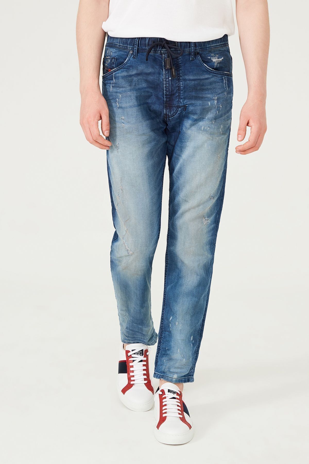 Diesel Bağcıklı Erkek Jean Pantolon - 10