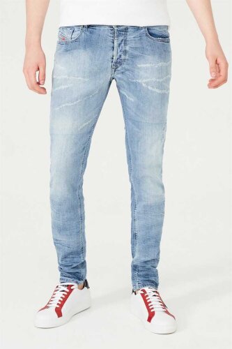 Diesel Erkek Normal Bel Normal Paça Jean Pantolon - 14