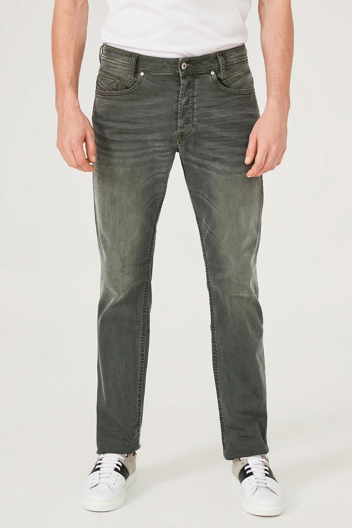 Diesel Erkek Normal Bel Normal Paça Jean Pantolon - 20