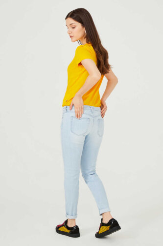 Diesel Kadın Normal Bel Jeans Pantolon - Diesel