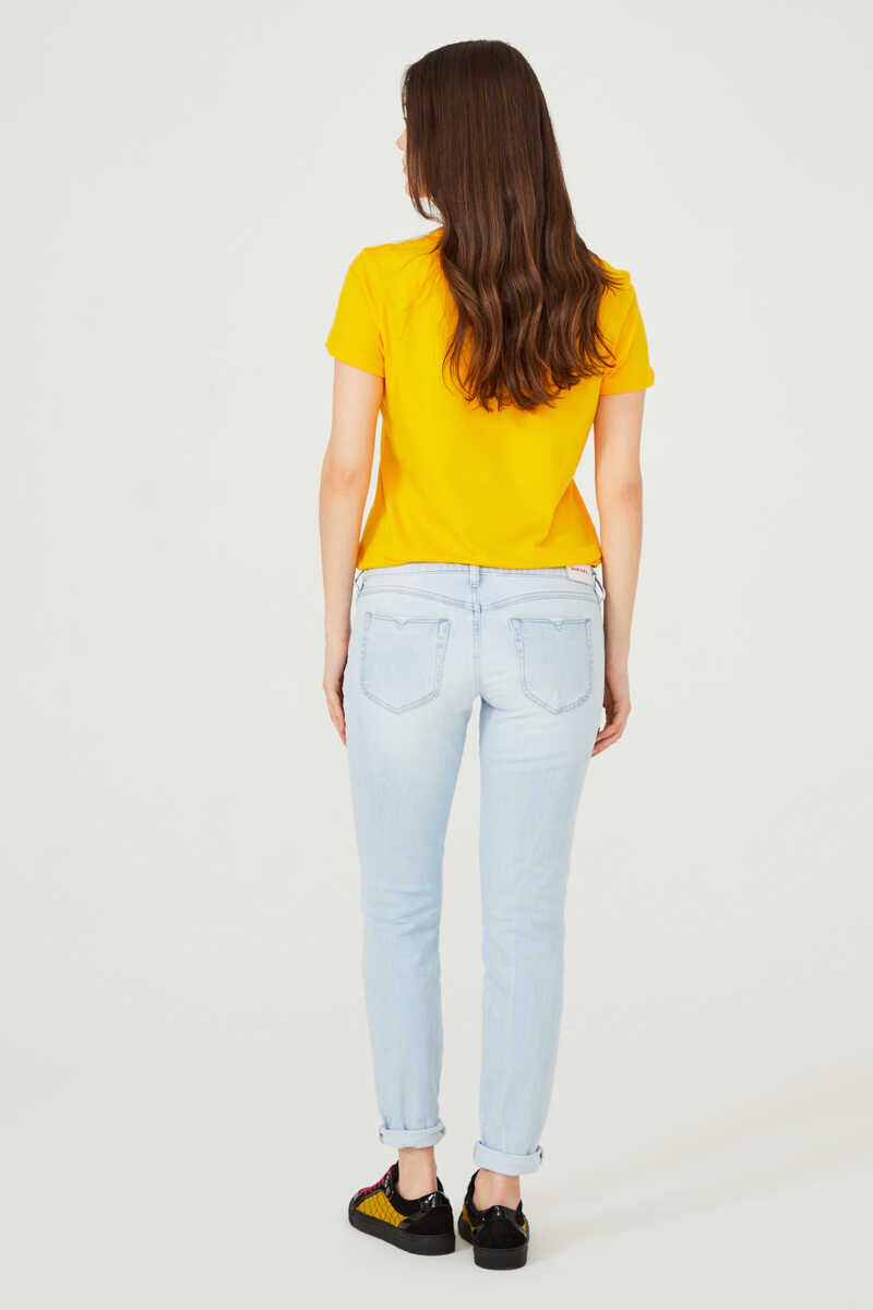 Diesel Kadın Normal Bel Jeans Pantolon - 4