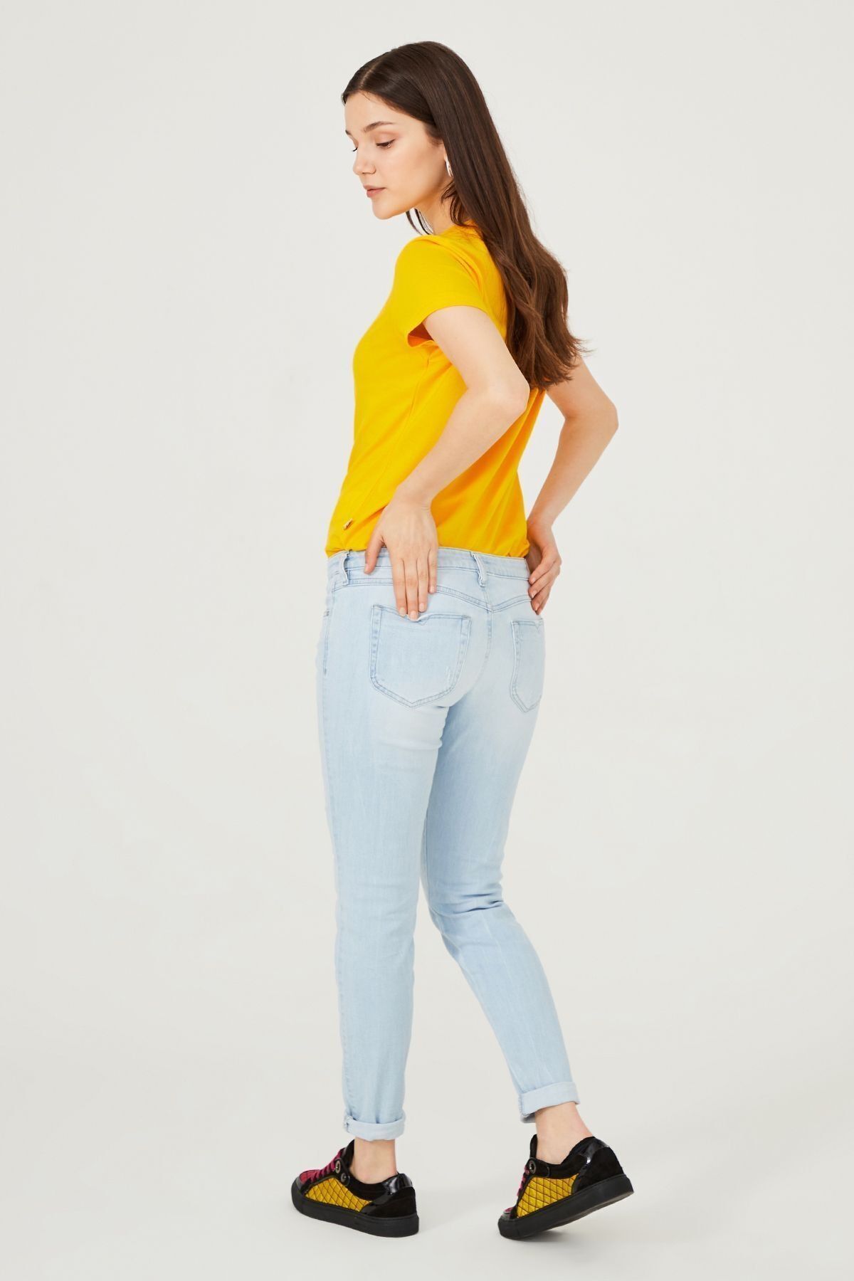 Diesel Kadın Normal Bel Jeans Pantolon - 8