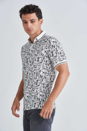 Dolce&Gabbana Erkek Polo Yaka T-Shirt - 1