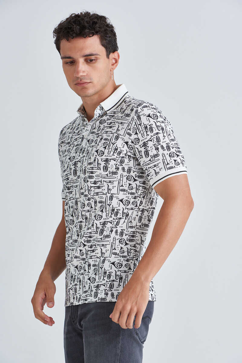Dolce&Gabbana Erkek Polo Yaka T-Shirt - 1