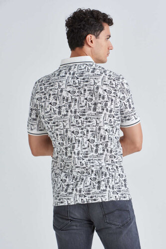 Dolce&Gabbana Erkek Polo Yaka T-Shirt - 4