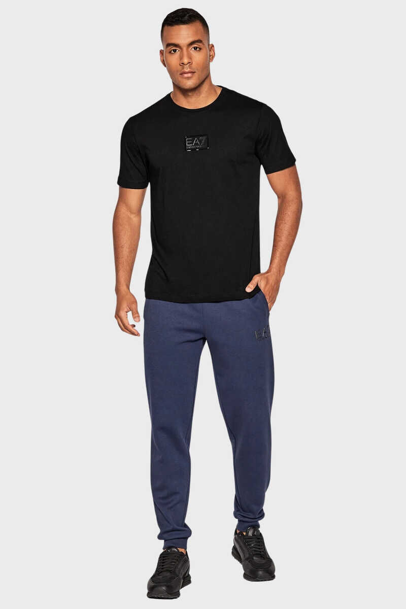 EA7 Bisiklet Yaka Logolu Erkek T-Shirt - 2