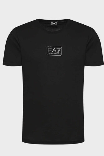 EA7 Bisiklet Yaka Logolu Erkek T-Shirt - 5