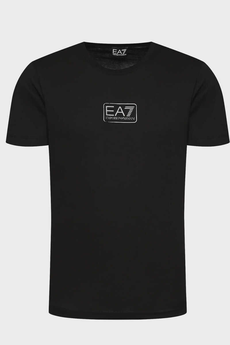 EA7 Bisiklet Yaka Logolu Erkek T-Shirt - 5